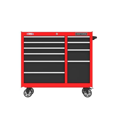 CRAFTSMAN 41" 10-Drawer Rolling Cabinet (CMST341102RB)