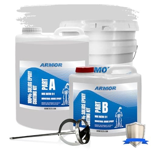 ArmorPoxy 100% Solids Epoxy, 3 Gallon, Designer Gray