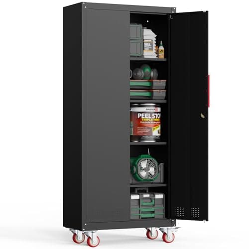 Kelueo 71" Rolling Cabinet (K-BT-GGJG-H)