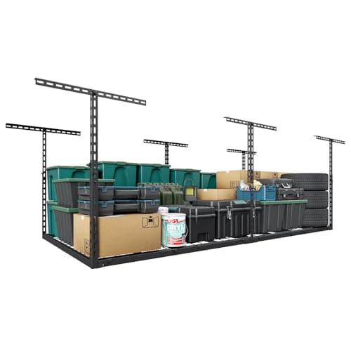 TOPIRON 4x8 ft Overhead Rack, 750 lb (Ceiling02)