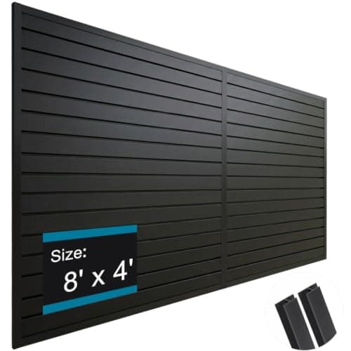 Dmprosel PVC Slatwall Paneling, 4 x 8 ft
