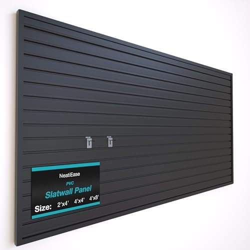 NeatiEase Slatwall Panel System, 4 x 8 ft