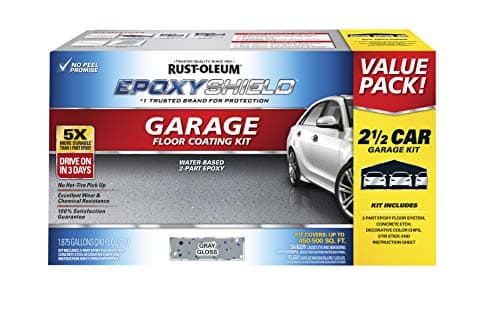 Rust-Oleum EpoxyShield 2.5-Car Kit, Gloss Dark Gray