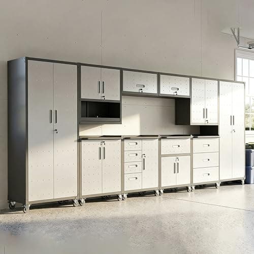 VIYET 10-Piece Modular Garage Cabinet System (GM01)
