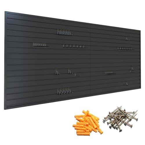 Yuzzy Slatwall Paneling, 4 x 8 ft