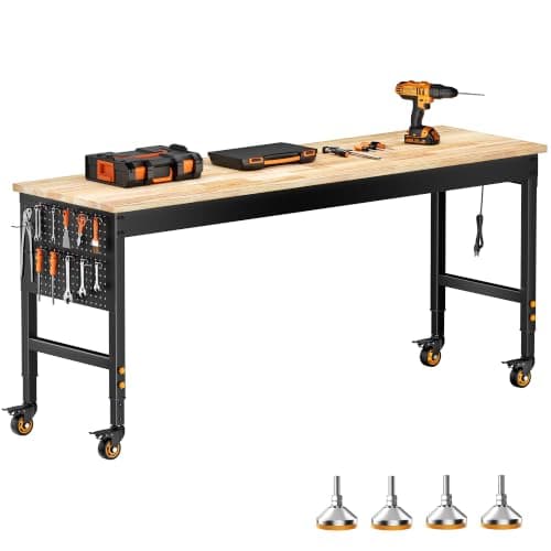 CAMMOO WBW70 70" Workbench with Wheels