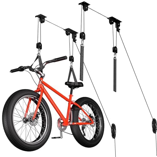 TRUSOON Heavy Duty Bike Hoist, 2-Pack
