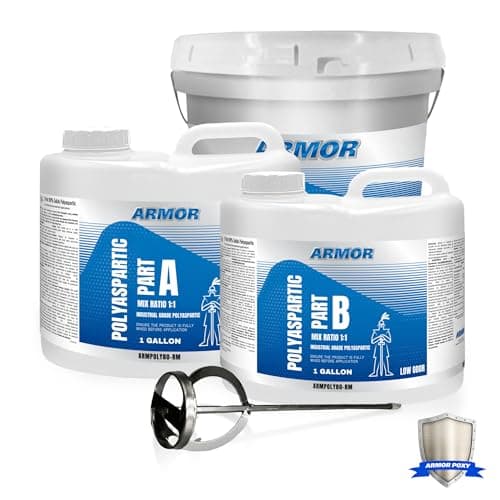 ArmorPoxy Fast Cure Polyaspartic, 2 Gallon, Clear