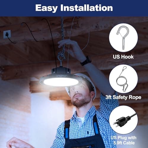 CINOTON UFO High Bay, 160W, 24,000 lm