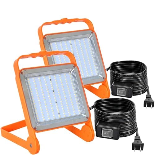 SETEN 50W Work Light, 8,000 lm, 2-Pack
