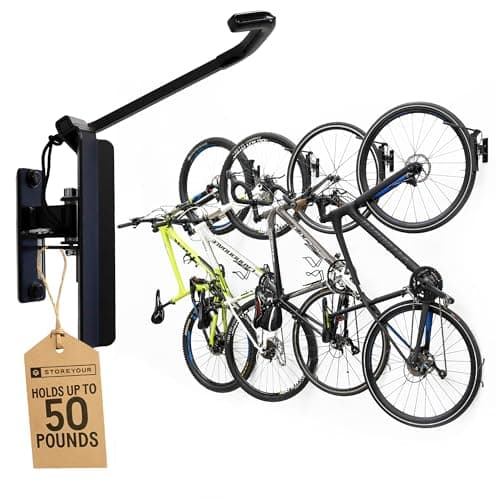 StoreYourBoard Swivel Bike Wall Mount, 4 Pack