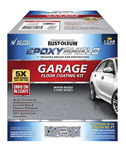 Rust-Oleum EpoxyShield 1-Car Kit, Gloss Gray