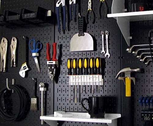 Wall Control Metal Pegboard Pack, 2 x (32 x 16 in.) (30-P-3232B)