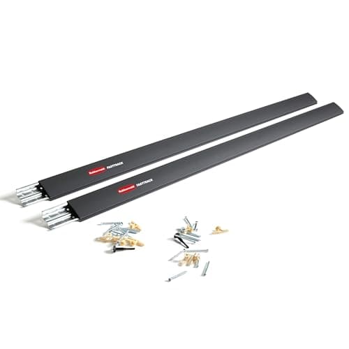 Rubbermaid FastTrack Horizontal Rail, 48 in., 2-Pack (2091171)