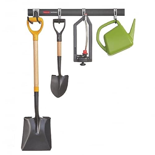 Rubbermaid FastTrack All-in-One Rail & Hook Kit, 5-Piece (1784417)