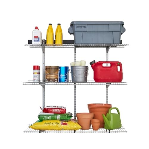 Rubbermaid FastTrack Rail 48 x 16 in. 3-Shelf Kit (2064666)